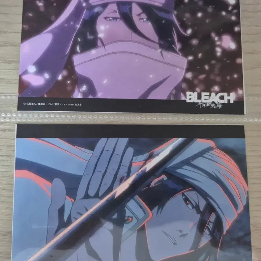 [BUNJANG] Bleach Thousand-Year Blood War Ichigo Byakuya Bromide &amp; Postcard Bundle Set / 일괄)블리치 천년혈전편 일러스트 엽서,블리치 뱌쿠야 브로마이드,블리치 뱌쿠야,블리치 천년혈전편