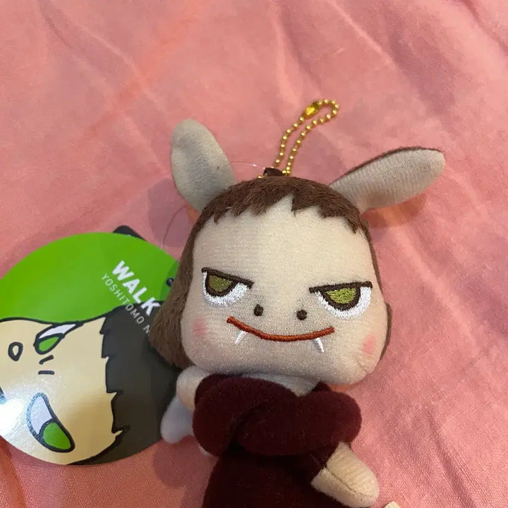 [BUNJANG] Yoshitomo Nara Plush Keychain / [새제품]정품 요시토모 나라 인형 키링