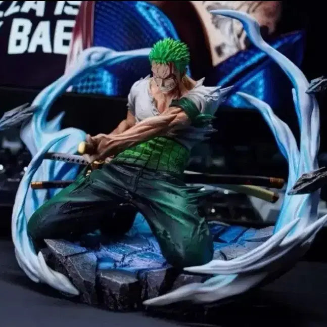 [BUNJANG] One Piece Zoro Resin Figure (Base Version) / 원피스 ye 조로 레진 피규어(베이스 버전)