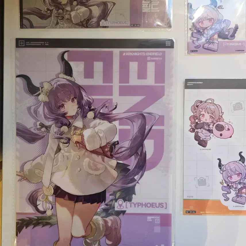 [BUNJANG] Arknights: Endfield Galaxy Collaboration Autumn Pop-up Store T-Prts Entrance Special + Stamp-rely Full Set (Hologram Ticket + Clear File + Acrylic Card + Sticker + Manager ID) / 명일방주엔드필드 갤럭시 콜라보 가을 팝업스토어 티프로스 입장특전+스탬프렐리 풀세트(홀로그램티켓+클리어파일+아크릴카드+스티