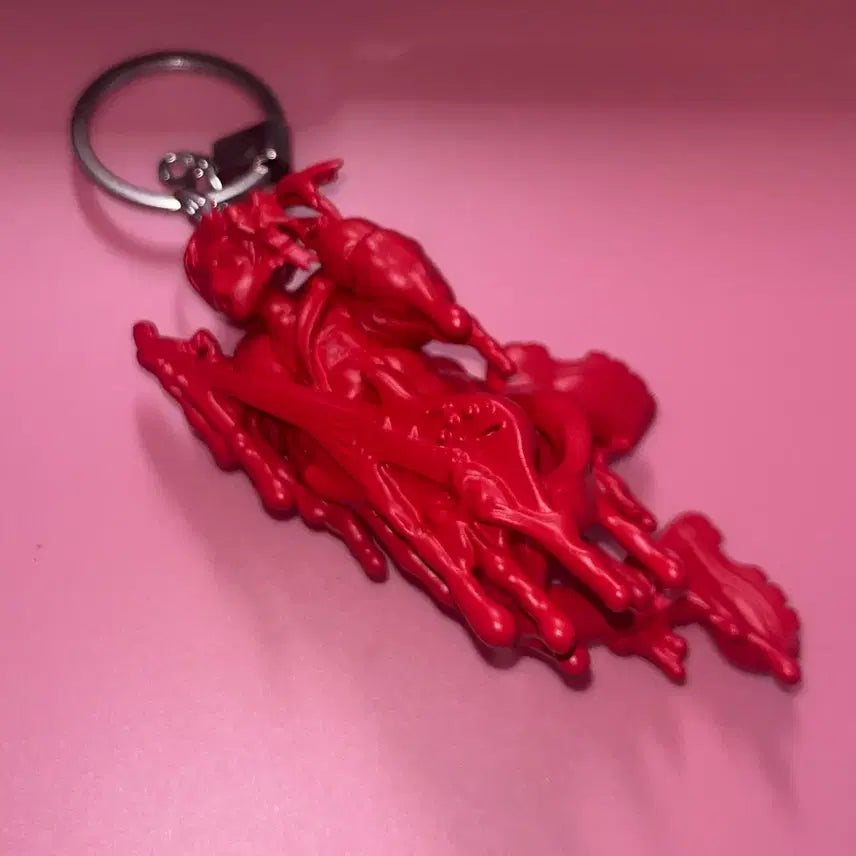 [BUNJANG] Kurokami Rick! Bishoujo Figure Keychain / 쿠로카미 kurokami Rick!! 미소녀 피규어 키체인 키링