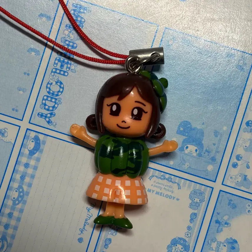 [BUNJANG] AKB48 Yuki Kashiwagi Vegetable Sisters Strap / AKB48 카시와기 유키 야채 시스터즈 스트랩