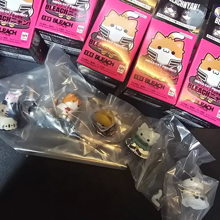 [BUNJANG] Bleach Mega Cat Series Figures Bundle Set (Sealed) / 미개봉)블리치 메가캣 시리즈 일괄로 판매합니다