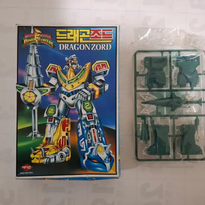 [BUNJANG] Edison Power Rangers Dragonzord Model Kit / 에디슨 파워레인저 드래곤조드