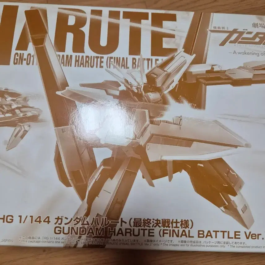[BUNJANG] HG Gundam Harute Final Battle Specification / HG 건담 하루트 최종 결전 사양