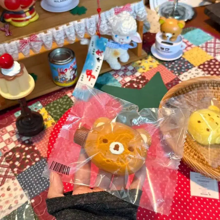 [BUNJANG] Rilakkuma Handmade Squishy Water Jelly Charm / 물병쿠마 수제 말랑이 워터젤리감 리락쿠마