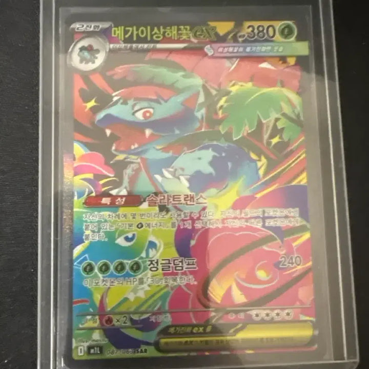 [BUNJANG] Mega Venusaur EX SAR Pokemon Card / 포켓몬카드 메가이상해꽃 EX sar