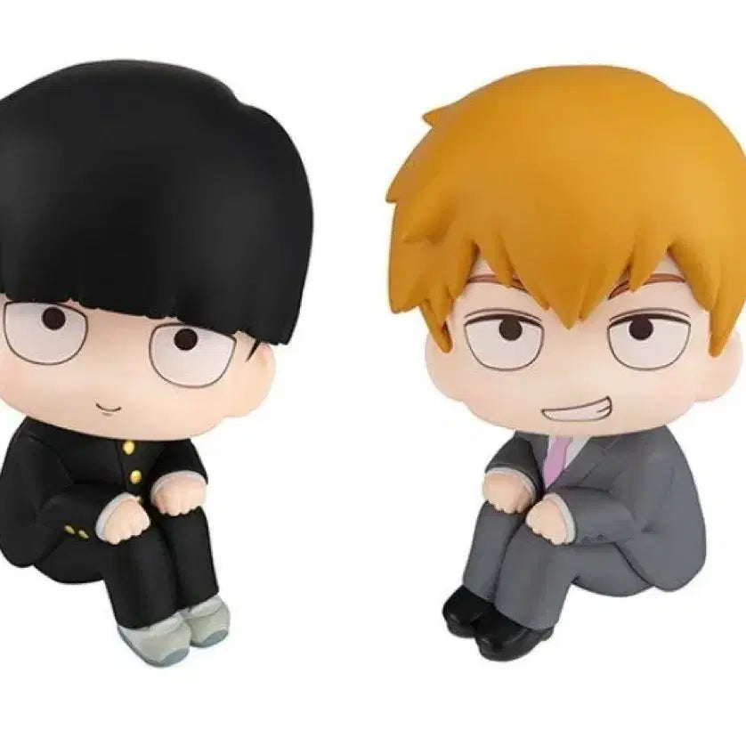 [BUNJANG] Mob Psycho 100 Reigen &amp; Mob Lookup Set New / 모브사이코 레이겐 모브 룩업 셋트 신품