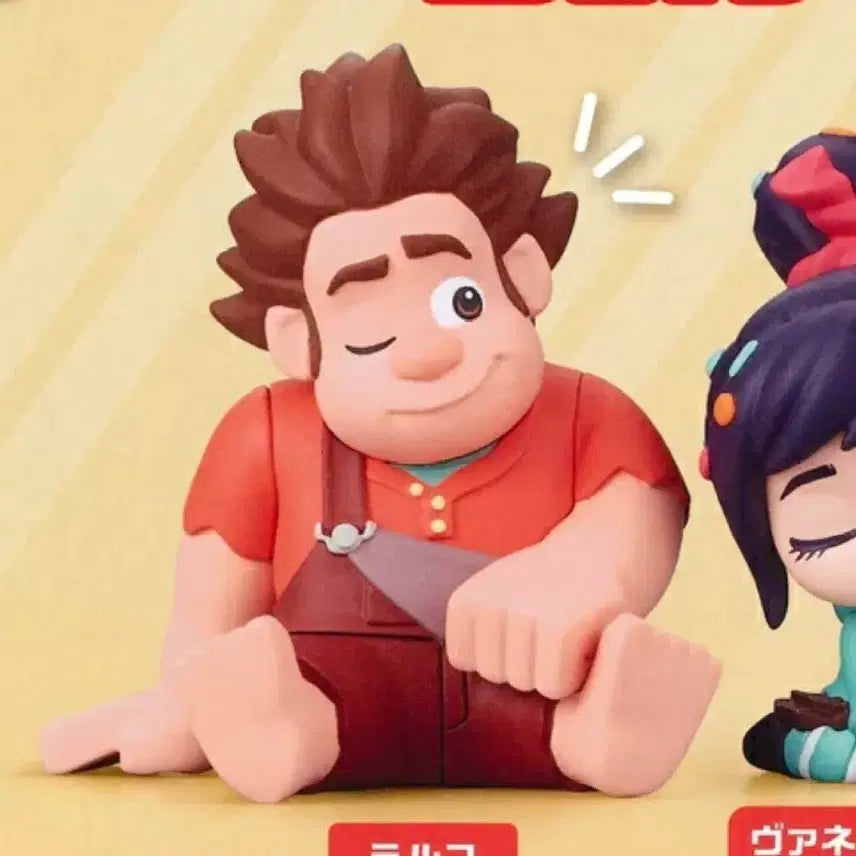 [BUNJANG] Wreck-It Ralph Shoulder Tap Gacha Figure / 주먹왕 랄프 어깨쿵 가챠 피규어 랜덤토이 굿즈 미개봉