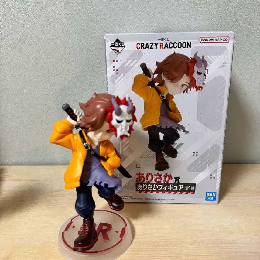 [BUNJANG] Crazy Raccoon Arisaka Figure / 크레이지라쿤 아리사카 피규어