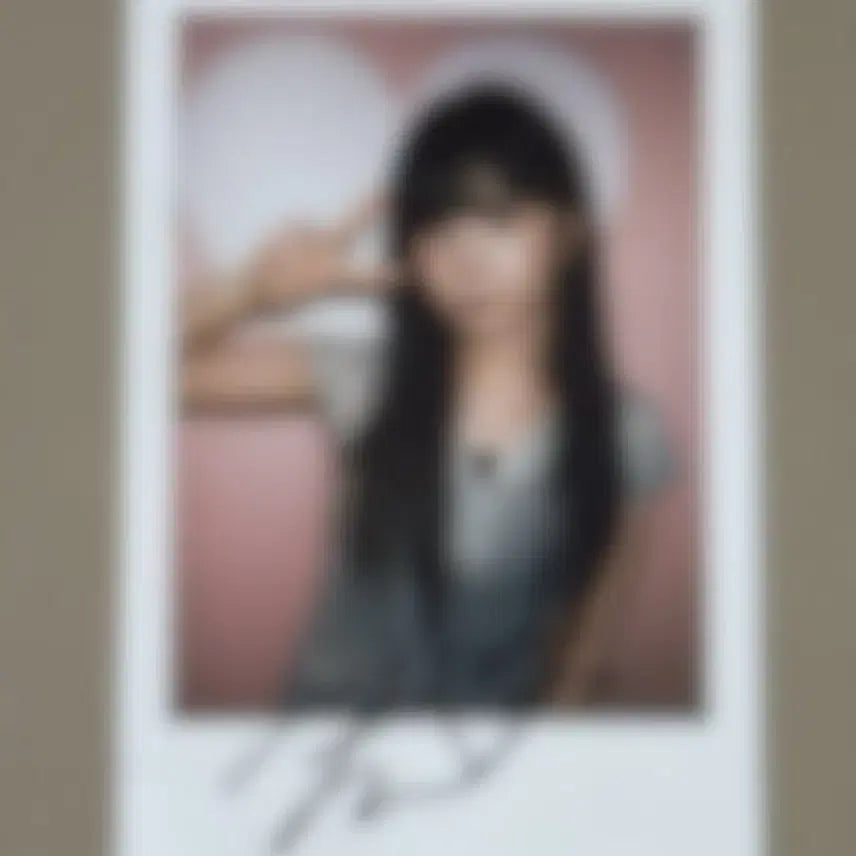 [BUNJANG] TripleS Kotone Autographed Polaroid Photo / 트리플에스 코토네 추첨 싸인 폴라로이드 260913