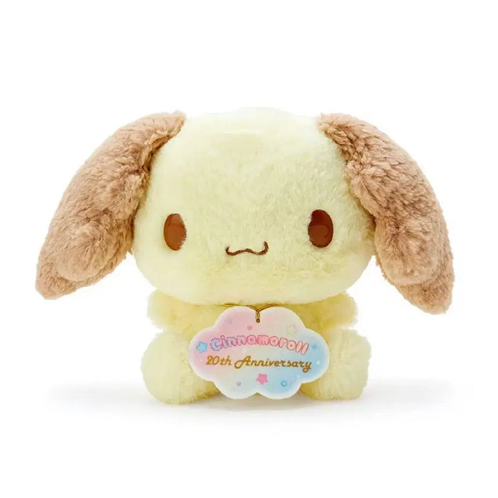 [BUNJANG] Sanrio Cinnamoroll 20th Anniversary Chiffon Plush Keychain / 산리오 시나모롤 20주년 쉬폰 인형 누이 키링 판매 양도