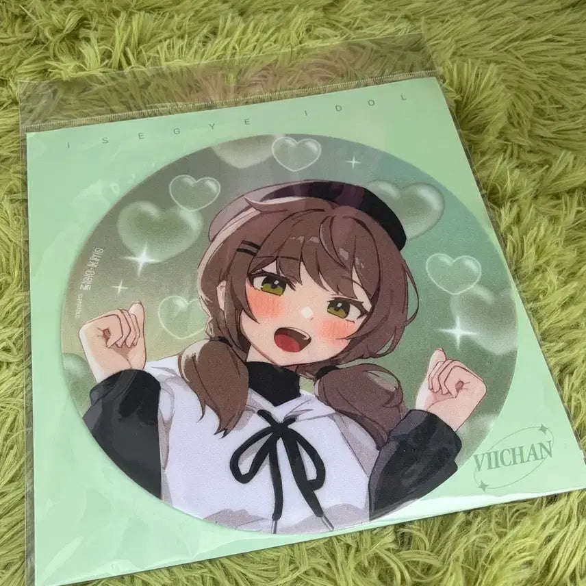 [BUNJANG] ISEGYE IDOL Bichu Mousepad / 이세돌 이세계아이돌 비챤 마우스패드