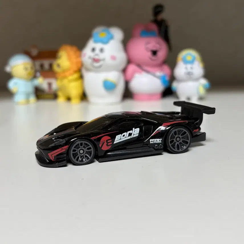 [BUNJANG] Hot Wheels Ford GT Racing Car Black Diecast Model / 핫휠 포드 GT 레이싱카 블랙 미니카 다이캐스트