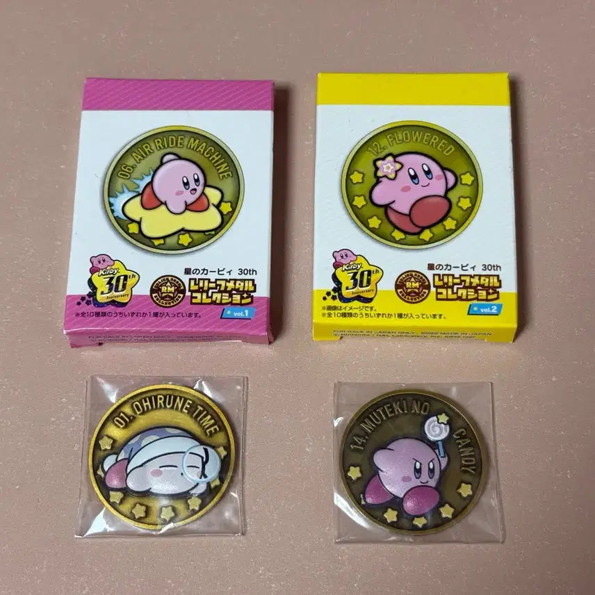 [BUNJANG] Ensky Kirby 30th Anniversary Relief Medal Collection / 엔스카이 별의 커비 30주년 릴리프 메달 컬렉션