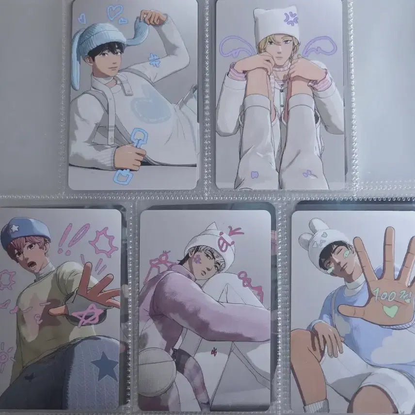 [BUNJANG] Pla B PLBBUL Drawing Photocards Bundle Set / 플레이브 플뿌 드로잉 포카 일괄판매