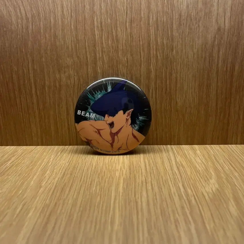 [BUNJANG] Chainsaw Man Shark Demon Beam Can Badge / 체인소맨 상어의 악마 빔 캔뱃지