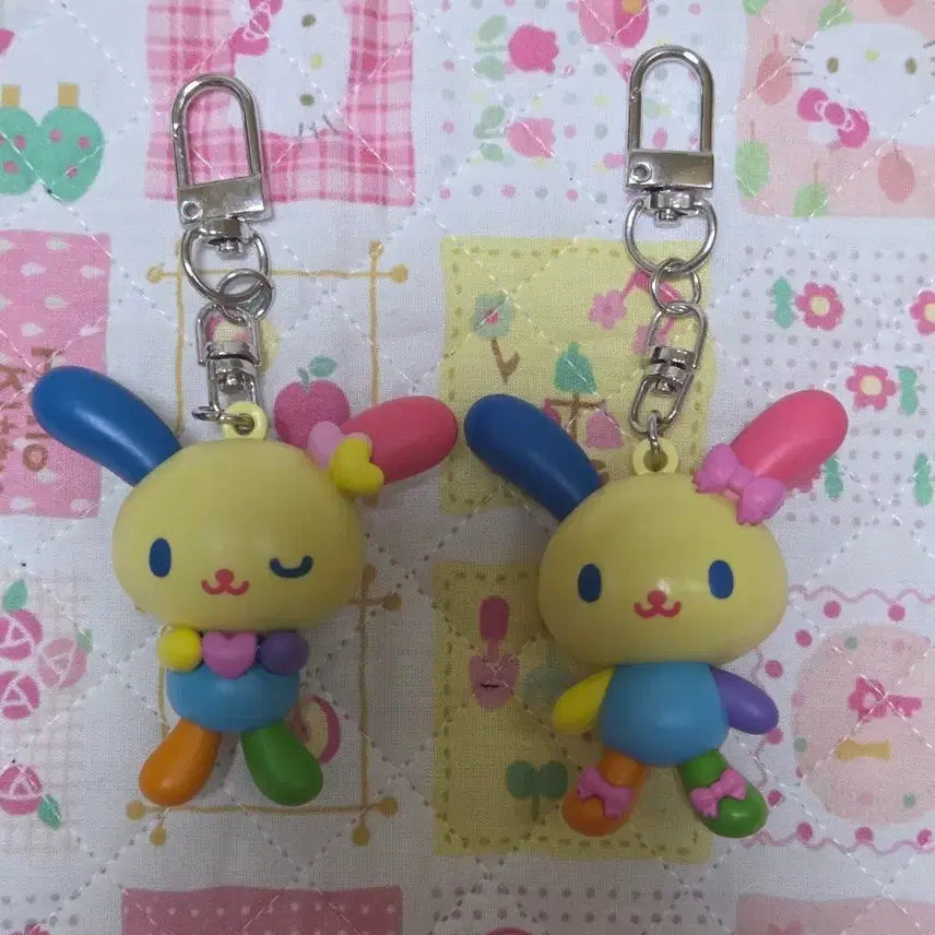 [BUNJANG] Usahana Lovely Keychain Set / 우사하나 러블리 키링 세트