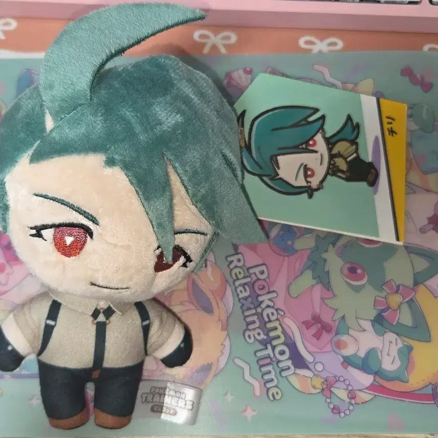 [BUNJANG] Pokemon Trainers Mascot Keychain (Chilli) / 포켓몬스터 칠리 포켓몬 트레이너즈 마스코트 키링
