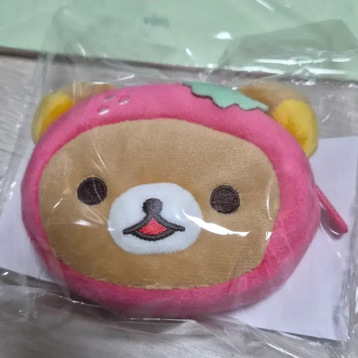[BUNJANG] Ediya Strawberry Rilakkuma Pouch, Blanket, Reusable Bag Bundle Set / (무배)이디야 딸기 리락쿠마 굿즈 일괄