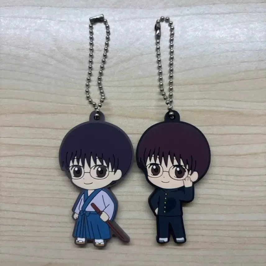 [BUNJANG] Gintama Shinsengumi Shinpachi Rubber Strap / 은혼 삼젯 신파치 러버스트랩