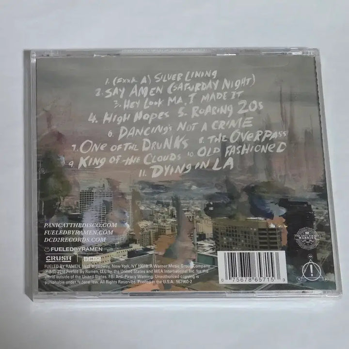 [BUNJANG] Panic! At The Disco Pray For The Wicked Album CD / 미개봉 패닉 앳 더 디스코 Pray For The Wicked 앨범 시디 CD