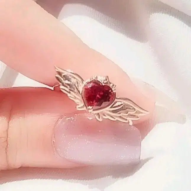 [BUNJANG] Clue Wedding Peach Something Old Something Four Ring Size 13 / 클루 웨딩피치 반지 썸씽올드 썸씽포 반지