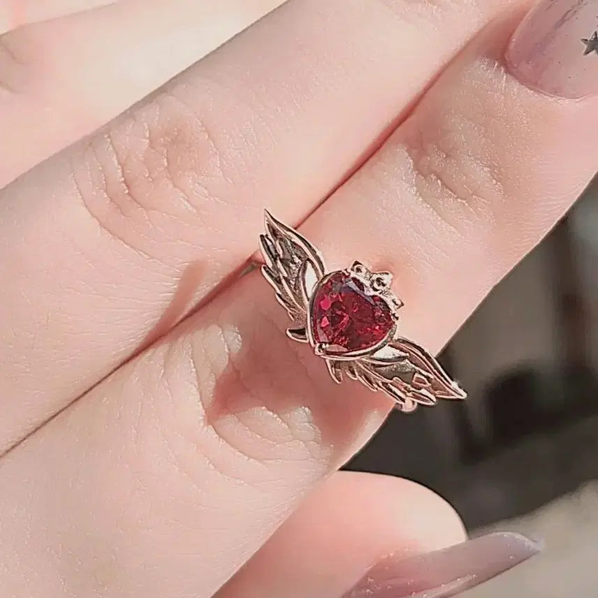 [BUNJANG] Clue Wedding Peach Something Old Something Four Ring Size 13 / 클루 웨딩피치 반지 썸씽올드 썸씽포 반지