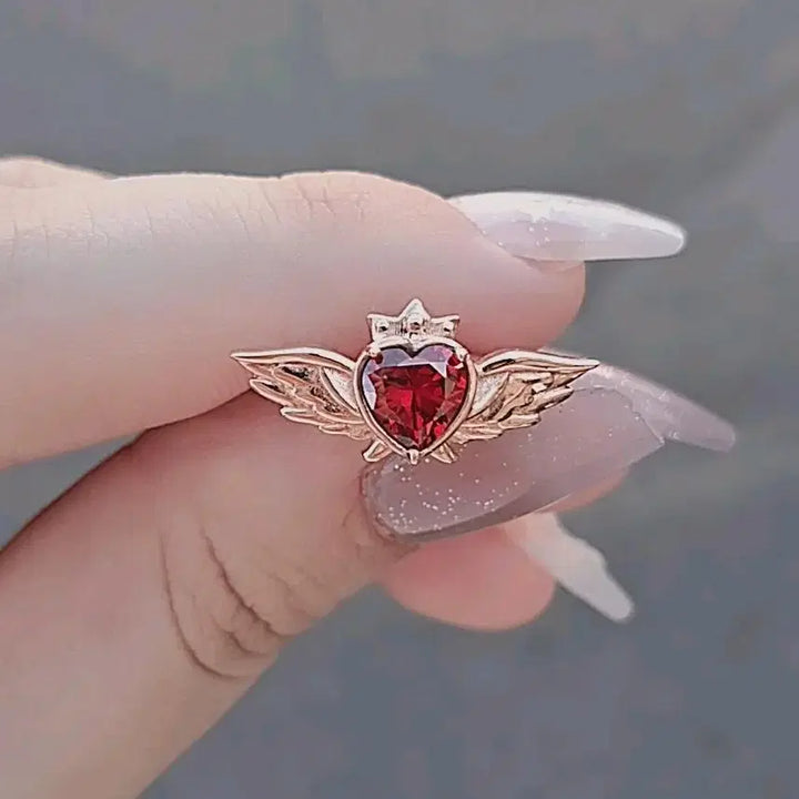 [BUNJANG] Clue Wedding Peach Something Old Something Four Ring Size 13 / 클루 웨딩피치 반지 썸씽올드 썸씽포 반지