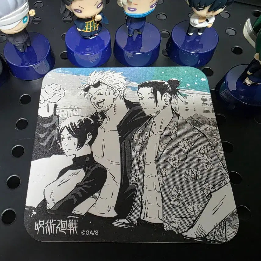 [BUNJANG] Jujutsu Kaisen Bundle Set Figure, Screen Coaster - Satoru Gojo, Suguru Geto, Yuta Okkotsu, Maki Zenin, Panda / 일괄) 주술회전 병풍 코스터 피규어 고죠 사토루 게토 스구루 옷코츠 유타 이누마키 토게 젠인 마키 판다