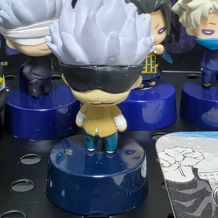 [BUNJANG] Jujutsu Kaisen Bundle Set Figure, Screen Coaster - Satoru Gojo, Suguru Geto, Yuta Okkotsu, Maki Zenin, Panda / 일괄) 주술회전 병풍 코스터 피규어 고죠 사토루 게토 스구루 옷코츠 유타 이누마키 토게 젠인 마키 판다