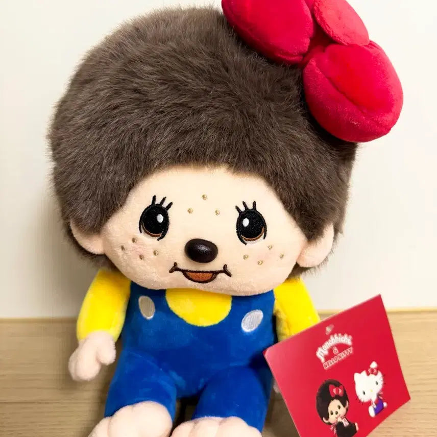 [BUNJANG] Monchhichi Hello Kitty Collaboration Plush / 몬치치 헬로키티 콜라보 인형