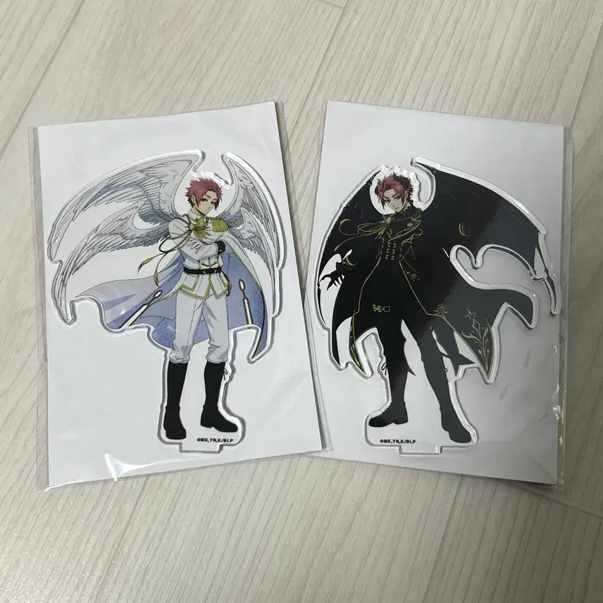 [BUNJANG] Blue Lock Sae Itoshi Angel/Demon Acrylic Stand Bundle Set (Sealed) / [미개봉]블루록 이토시 사에 천사 악마 천악 아크릴 일괄