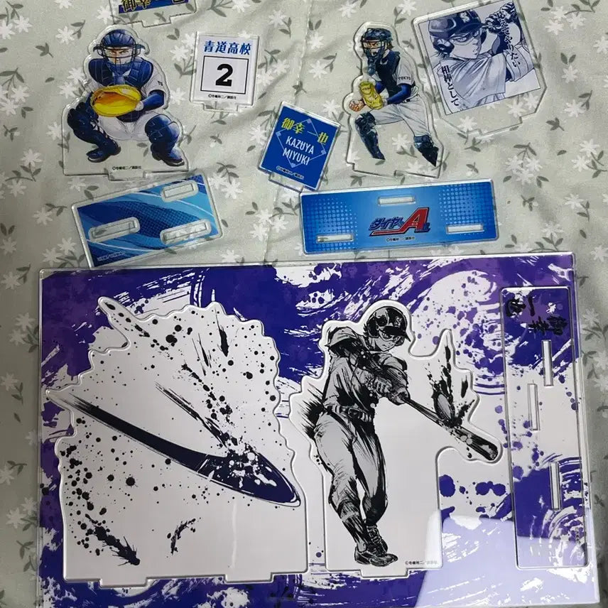 [BUNJANG] Diamond Ace Miyuki Kazuya Acrylic Bundle Set / 다이에이 다이아몬드 에이스 미유키 카즈야 아크릴 일괄