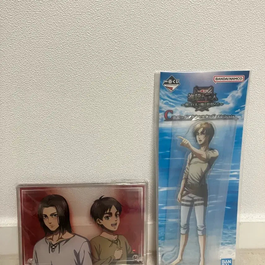 [BUNJANG] Attack on Titan Eren Acrylic Stand / 진격의거인 제일복권 에렌 아크릴스탠드