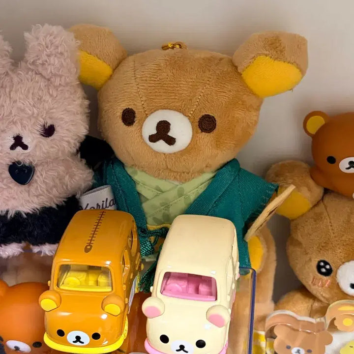 [BUNJANG] Rilakkuma Arashiyama Onsen Dango Keychain (Tag Included) / 리락쿠마 아라시야마 온천 당고 키링(택 o)