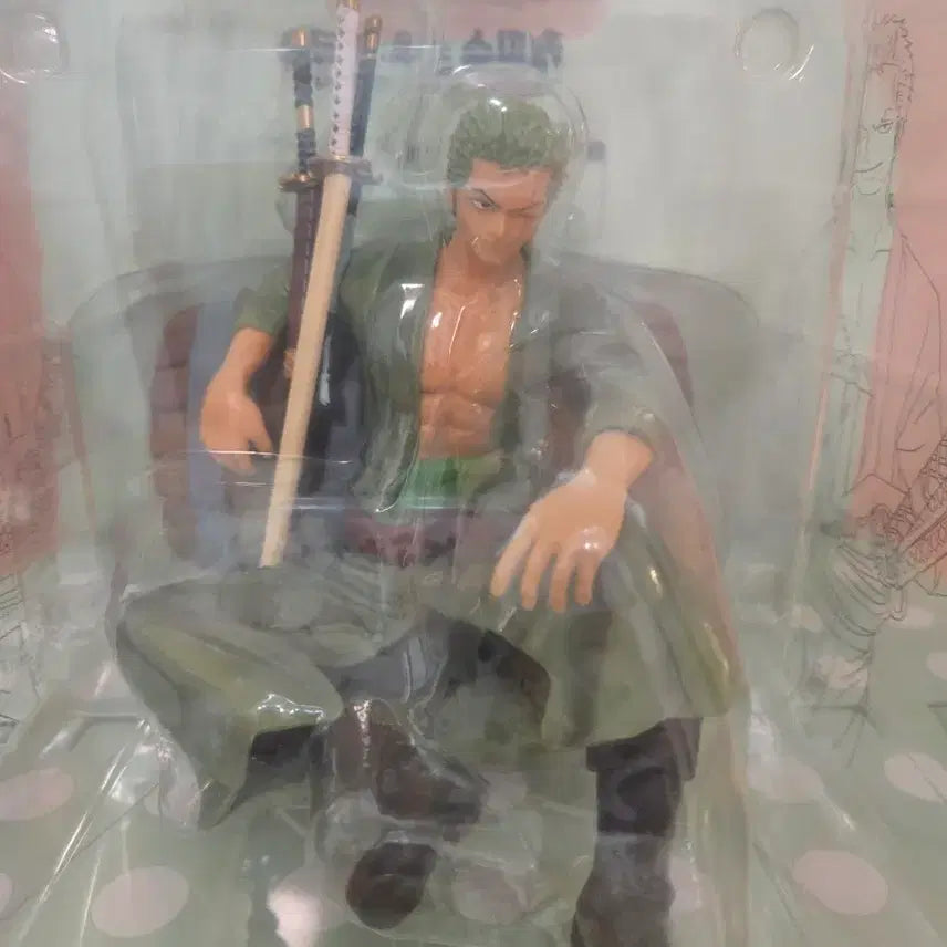 [BUNJANG] One Piece Zoro Coin Bank Figure / 원피스 조로 피규어 조로 코인뱅크