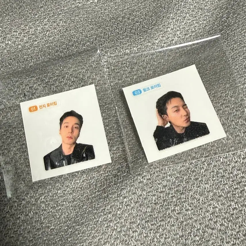 [BUNJANG] Roy Kim Goods Sticker Set / 로이킴 굿즈 띠부씰 일괄