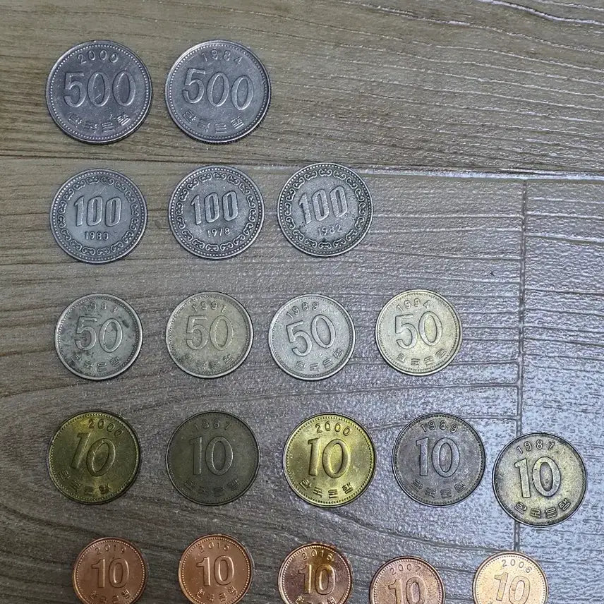 [BUNJANG] Antique Coin Collection Bundle / 오래된 수집 동전 일괄판매(10만원)