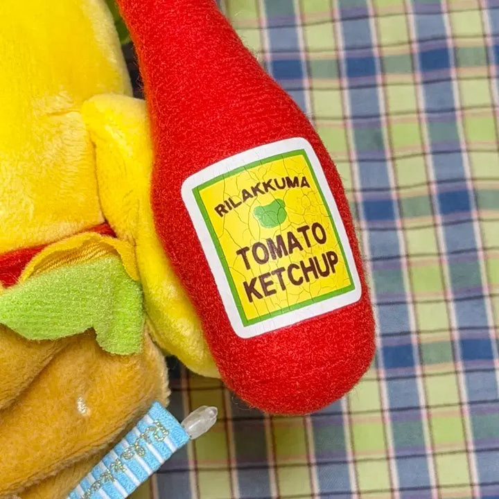 [BUNJANG] Rilakkuma 2012 Kiiroitori Hamburger Plush / 리락쿠마 2012 햄버거 키이로이토리 고전 인형
