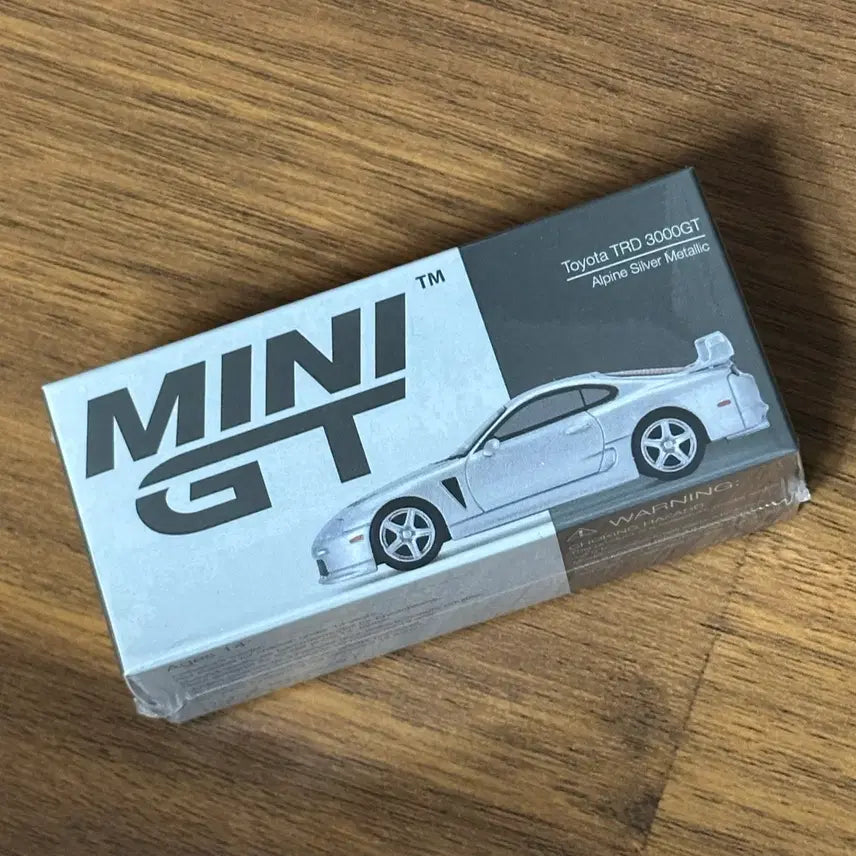 [BUNJANG] Mini GT Toyota TRD 3000GT Alpine Silver Metallic / 미니지티 토요타 TRD 3000GT 알파인 실버 메탈릭