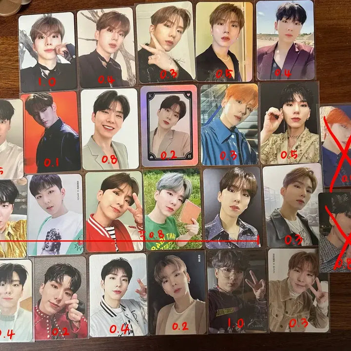 [BUNJANG] MONSTA X Photocard / MONSTA X 몬스타엑스 포카 양도