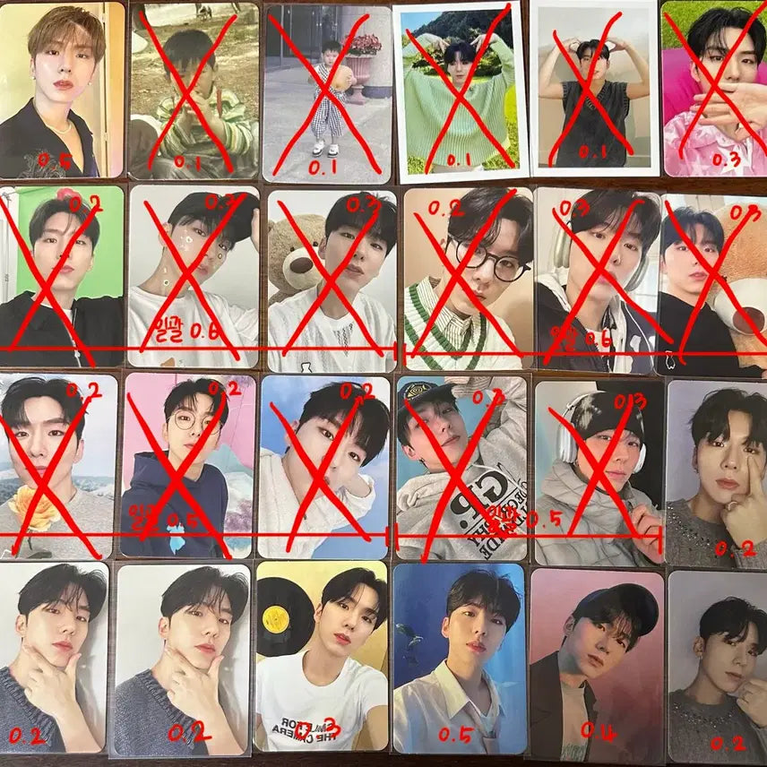 [BUNJANG] MONSTA X Photocard / MONSTA X 몬스타엑스 포카 양도