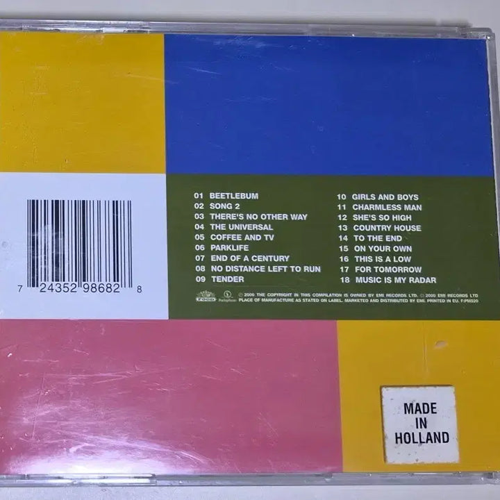 [BUNJANG] Blur Best (Unsealed CD) Import / 블러 Blur - 베스트 (개봉 CD) 수입반
