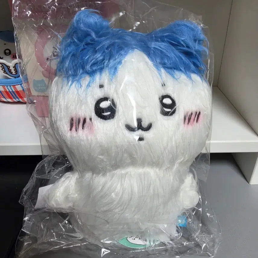 [BUNJANG] Hachiware Fluffy Ware Plush / 하치와레 털찐와레 팝니다.