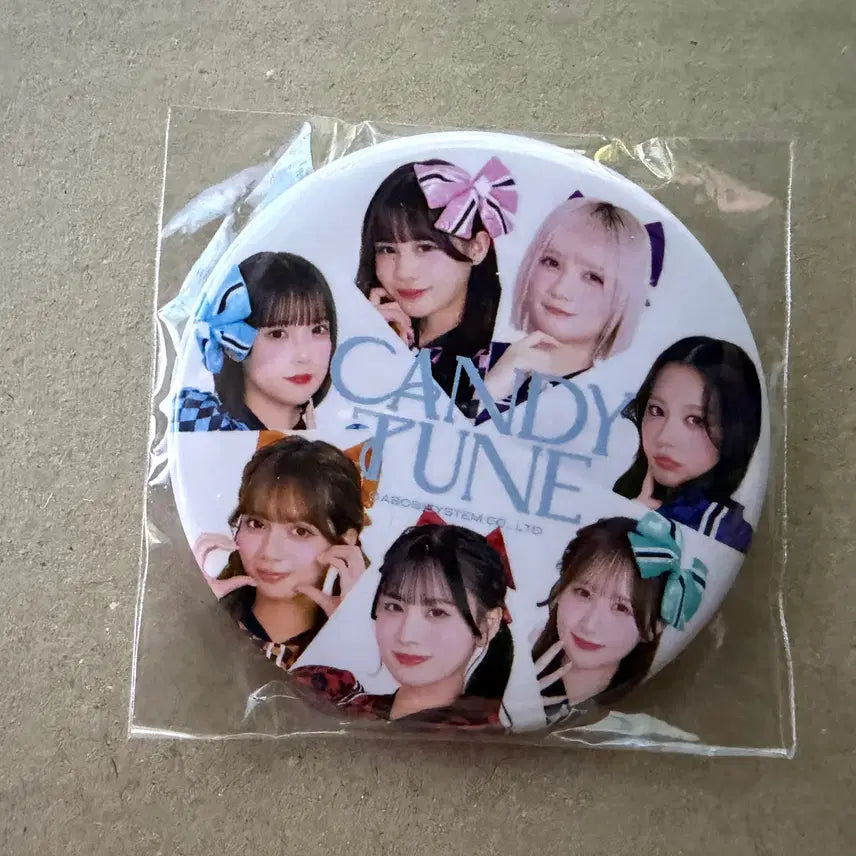 [BUNJANG] Candy Tune Full Member Can Badge / 캔디튠 멤버전원 캔뱃지