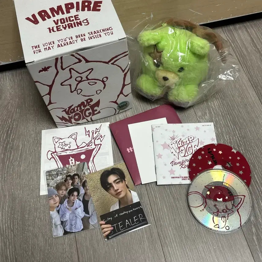 [BUNJANG] ENHYPEN Sunghoon Bamboo Boo Voice Keyring Full Set / 엔하이픈 성훈 뱀부부 보이스키링 풀세트 양도 포카 포토카드 양정원 박종성 제이 심재윤 제이크 박성훈 김선우 니키