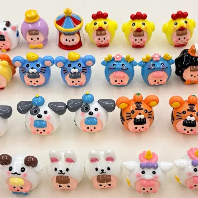 [BUNJANG] Mini Figure Bundle Set (26 Figures) / 미니 피규어 26개 (일괄)