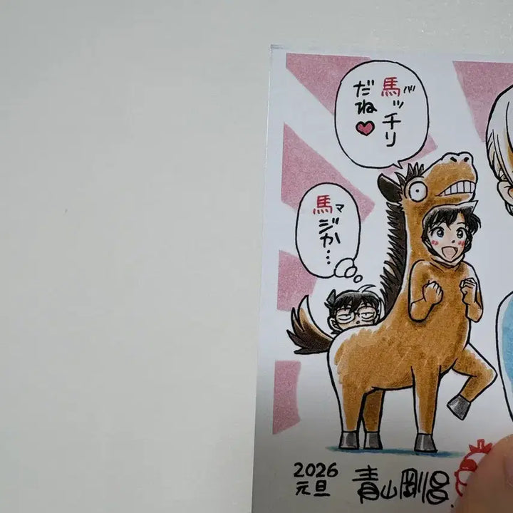 [BUNJANG] Detective Conan Chiya Postcard / 명탐정코난 치하야 엽서