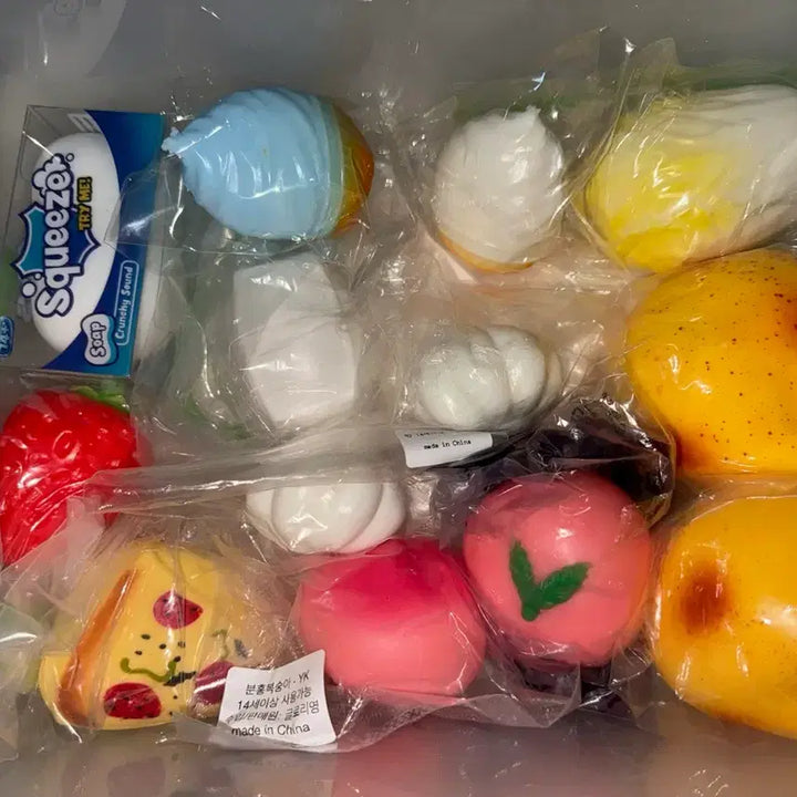 [BUNJANG] Crunchy Squishy Toy Collection - Unused / 미사용)크런치 말랑이 슬랑이 판매해요